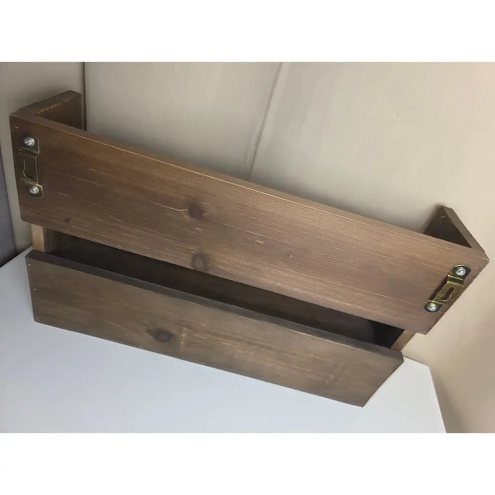 Housewarming Gift, Home Sweet Home, Wall Mounted‎ Wooden Shelf for wine